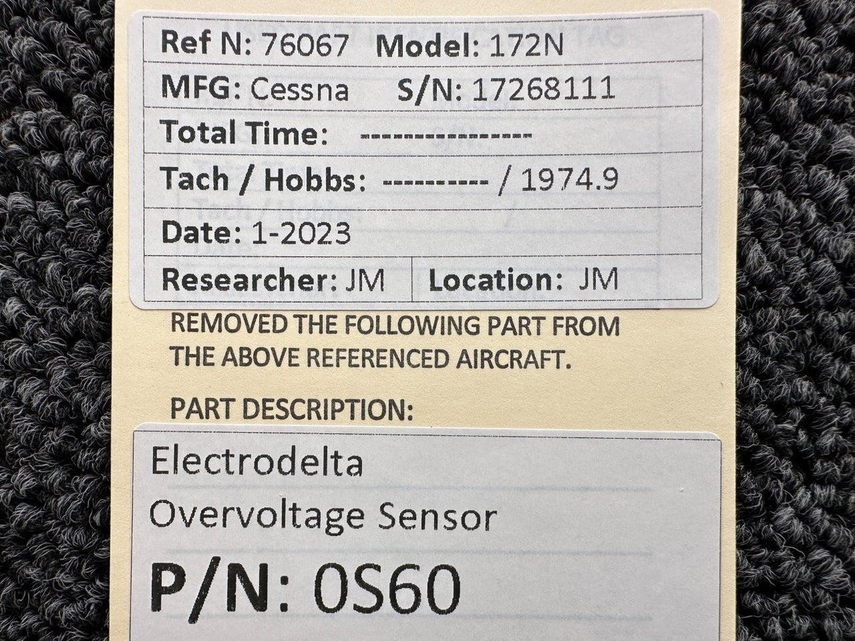 Electrodelta 0S60 Electrodelta Overvoltage Sensor