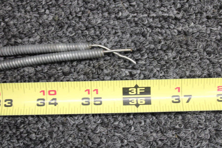 Cessna Aircraft Parts 1211892-1 Cessna 210N Overhead Cabin Vent Control Lever with Cables (L: 35-1/2”)