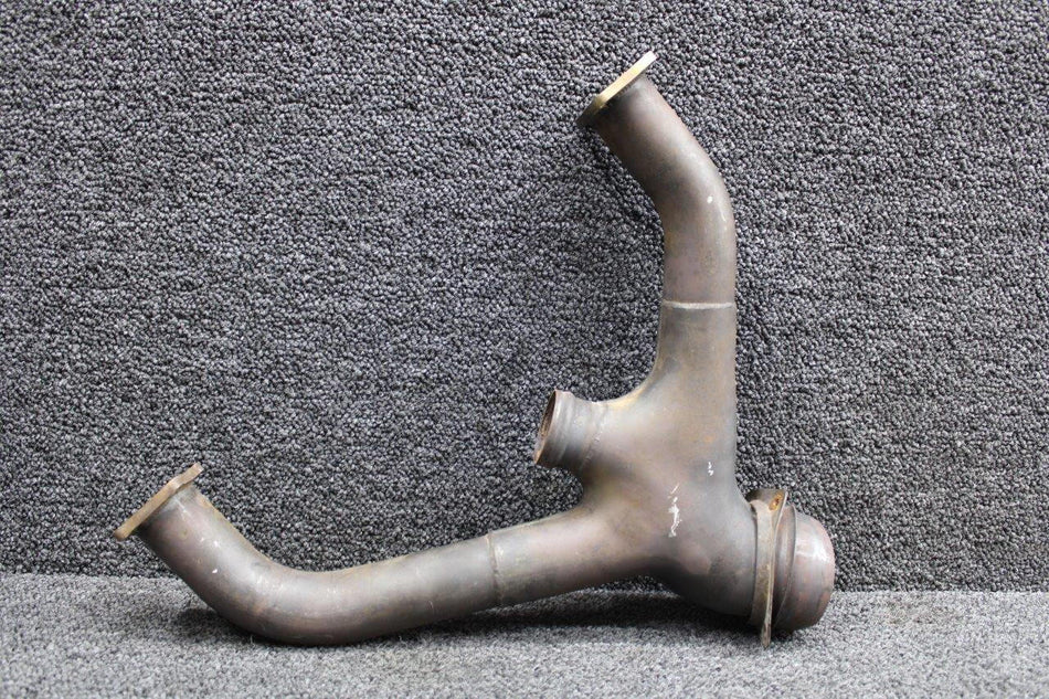 Continental Motors  1250264-1 Continental IO-520-L-13B Exhaust Stack Assembly RH has Probe Hole