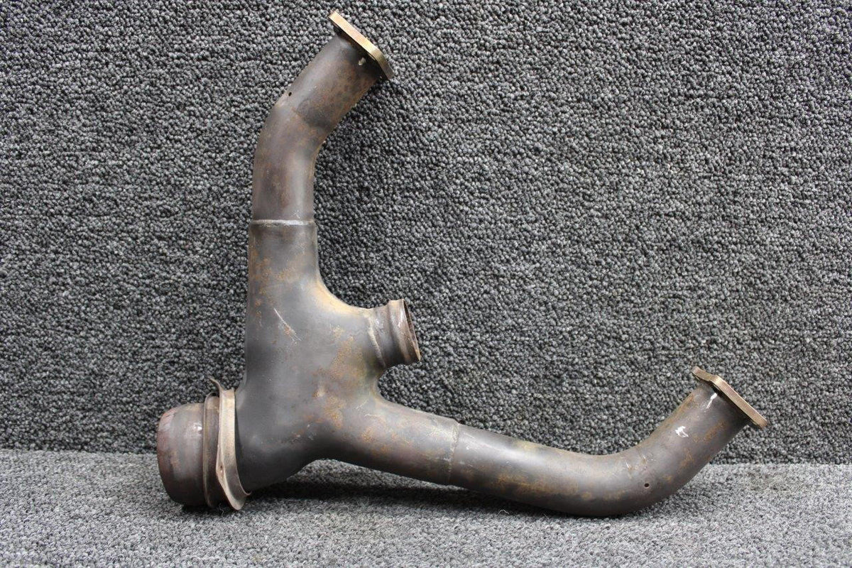 Continental Motors  1250264-1 Continental IO-520-L-13B Exhaust Stack Assembly RH has Probe Hole