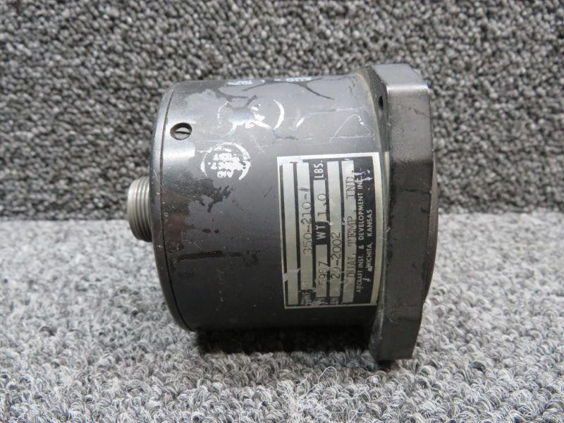 Aircraft Instruments 29-2002 Aircraft Instruments Dual Temperature Indicator (CORE) (No Glass)