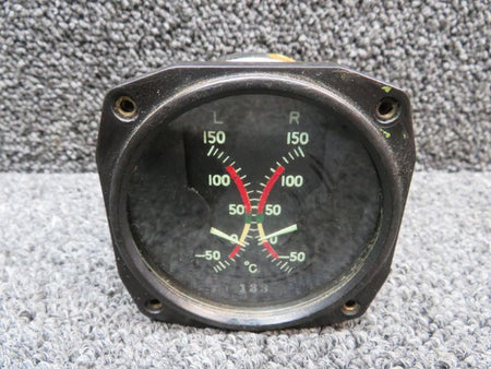 Electric Auto-Lite 10499-A (Alt: AN5795-6) Electric Auto-Lite Dual Temperature Indicator