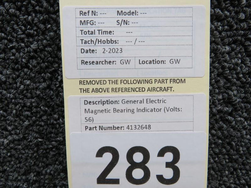 General Electric 4132648 General Electric Magnetic Bearing Indicator (Volts: 56)
