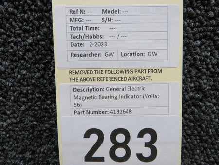General Electric 4132648 General Electric Magnetic Bearing Indicator (Volts: 56)