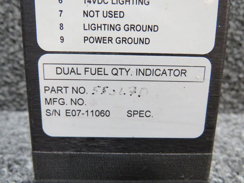 Mid-Continent MD203-1 Mid-Continent Tip Tank Fuel Quantity Indicator (Volts: 28)