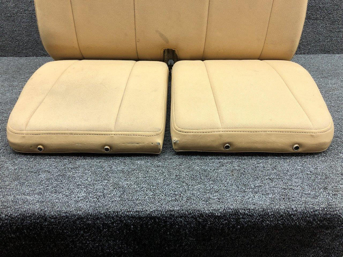 Cessna Aircraft Parts 0514170-3, C165031-0101 Cessna 172RG Split Back Bench Seat Assembly with Locks