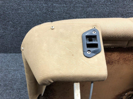 Cessna Aircraft Parts 0514170-3, C165031-0101 Cessna 172RG Split Back Bench Seat Assembly with Locks
