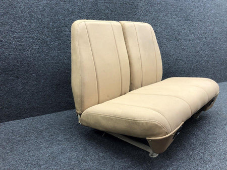 Cessna Aircraft Parts 0514170-3, C165031-0101 Cessna 172RG Split Back Bench Seat Assembly with Locks