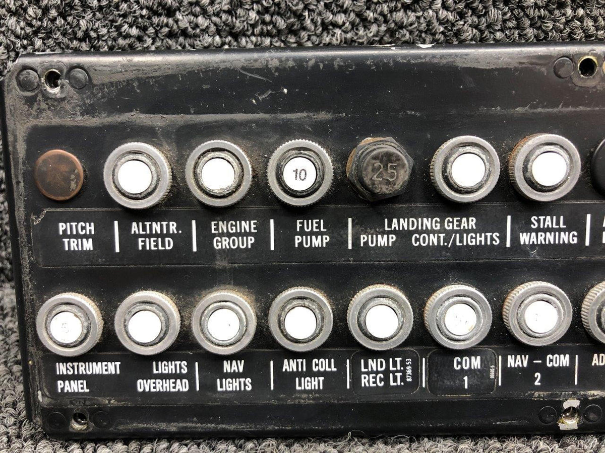 Mechanical Products 35263-003 Mechanical Products Push to Reset Circuit Breaker Panel Set