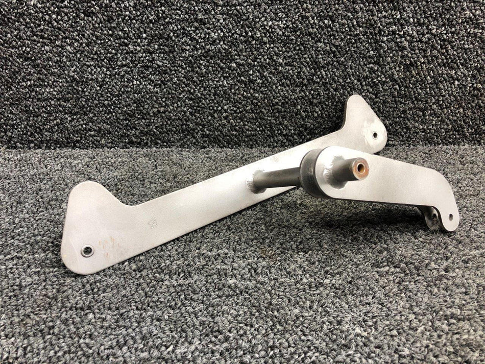 Piper Aircraft Parts 35730-003 Piper PA28R-201 Aileron Bellcrank Assembly RH (Bead Blasted)