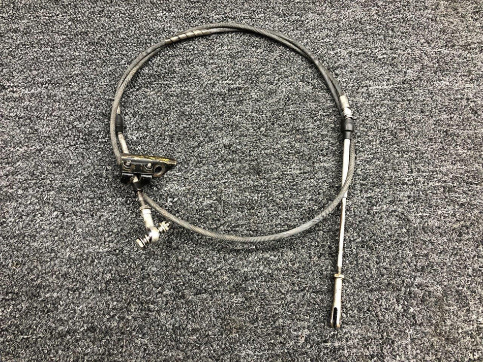 Piper Aircraft Parts 455-322 (Alt: PS50146-13-10) Piper PA28R-201 Mixture Control Cable (Length: 65")