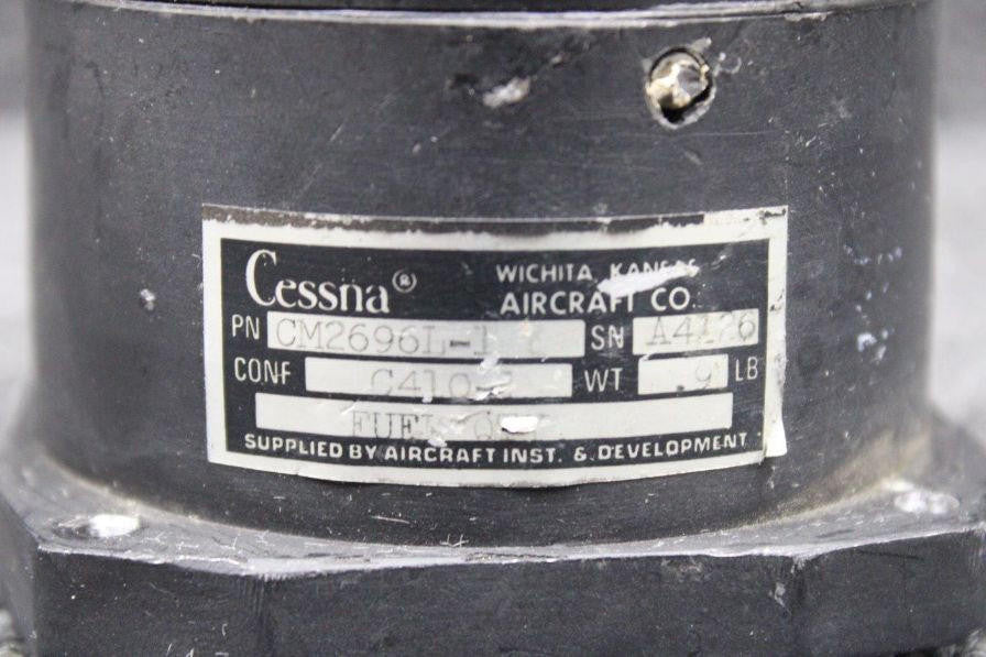 Aircraft Instruments CM2696L-1 Aircraft Instruments Dual Fuel Quantity Indicator (SA)
