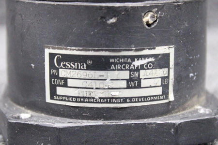Aircraft Instruments CM2696L-1 Aircraft Instruments Dual Fuel Quantity Indicator (SA)