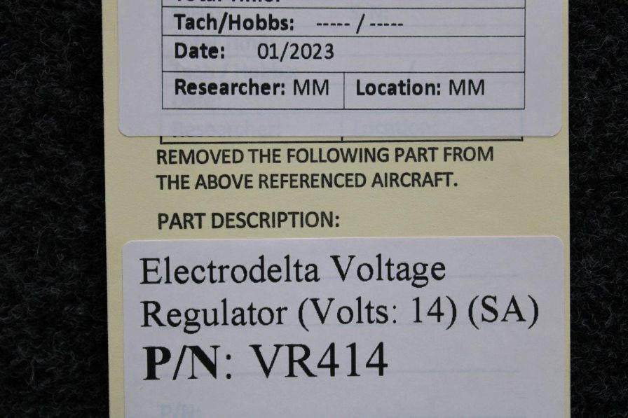 Electrodelta VR414 Electrodelta Voltage Regulator (Volts: 14) (SA)