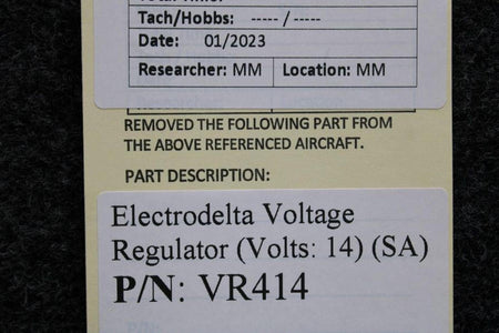 Electrodelta VR414 Electrodelta Voltage Regulator (Volts: 14) (SA)