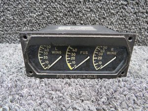 308-906-001 (Alt: 980112-1) Gull Airborne Type II Fuel Quantity Indicator (Volts: 28)