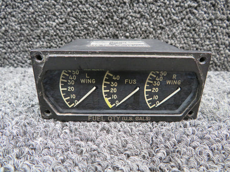 Gull Airborne 308-906-001 (Alt: 980112-1) Gull Airborne Type II Fuel Quantity Indicator (Volts: 28)
