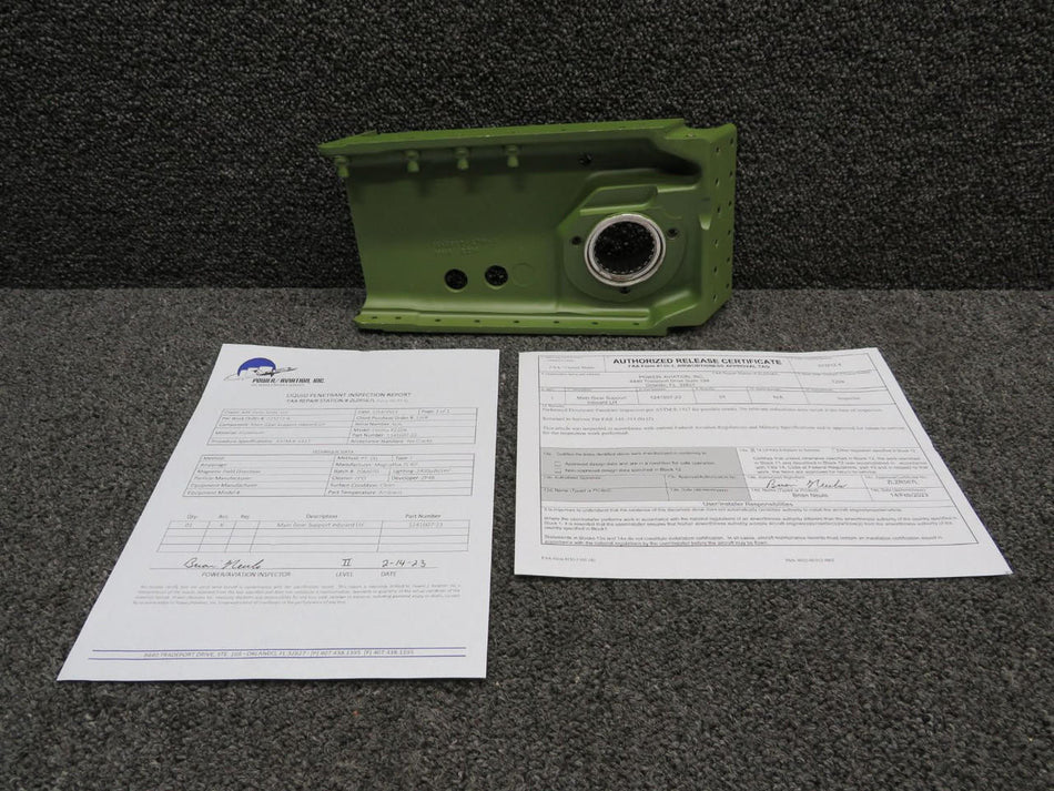 Cessna Aircraft Parts 1241607-23 Cessna P210N Main Gear Support Inbd LH with 8130 and PAI-PT-1