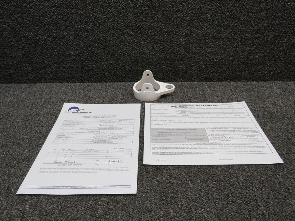 Cessna Aircraft Parts 1243608-1 Cessna 206 Collar Upper Trunnion with 8130-3 and PAI-PT-1
