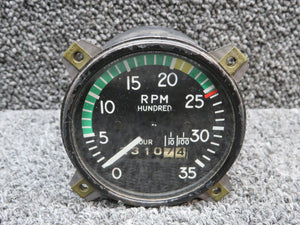 827261 Stewart-Warner Recording Tachometer Indicator (Hours: 2310.74) (CORE)