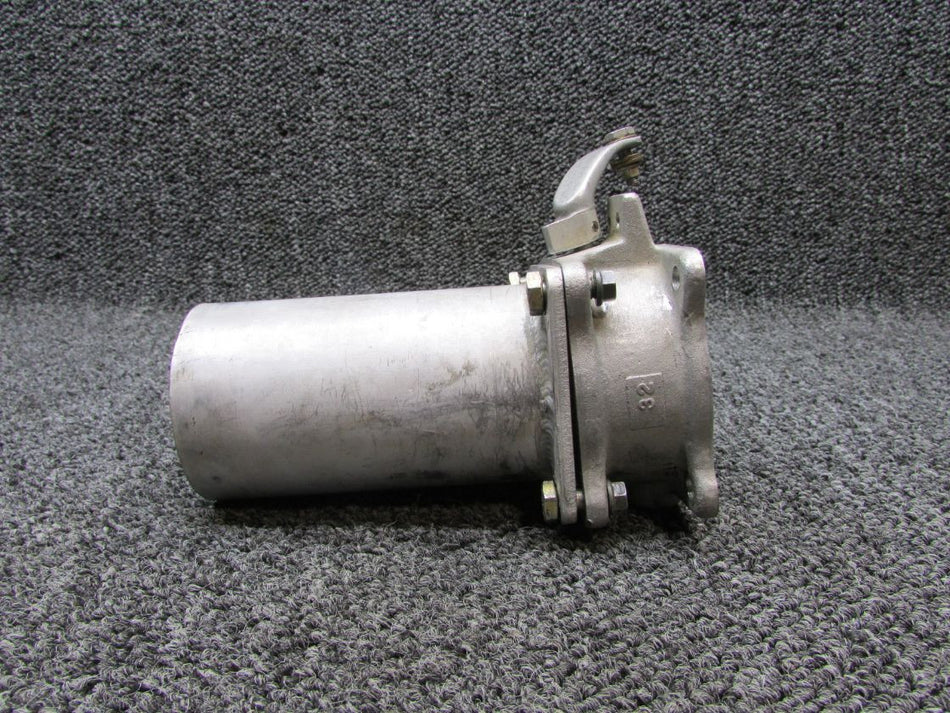 5117270-3 Cessna 421C Pressurization Dump Valve Assembly LH with Tube