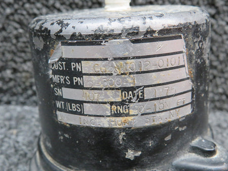 UMA 5-300-1 (ALT: C6601012-0101) UMA Altimeter Indicator