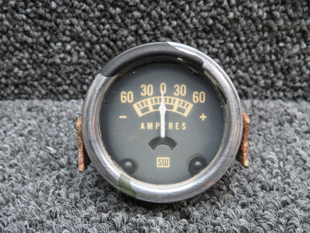 Stewart-Warner 827477 Stewart Warner Ammeter Indicator (Amps: -60 to +60)