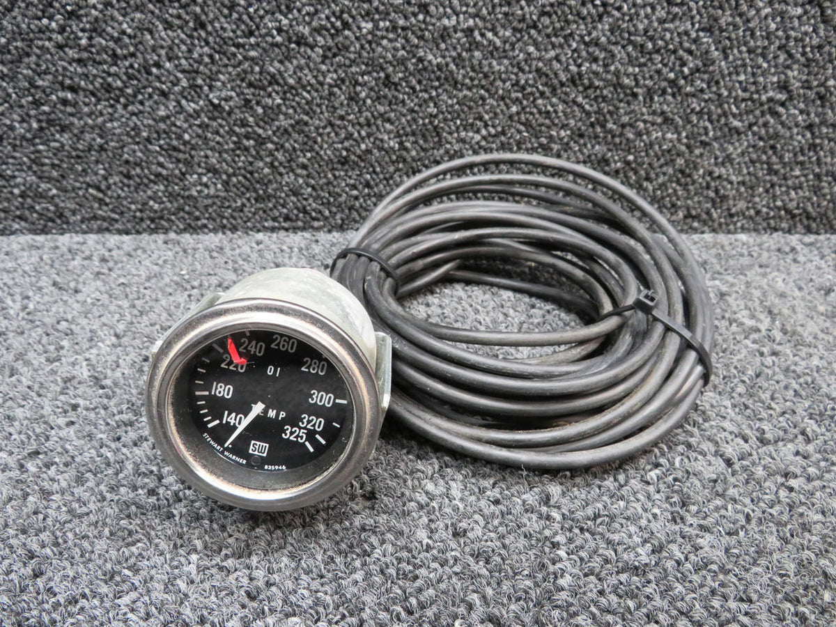Stewart-Warner 835946 Stewart Warner Oil Temperature Indicator (Minus Probe)