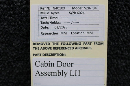 Ayres S2R-T34 Cabin Door Assembly LH