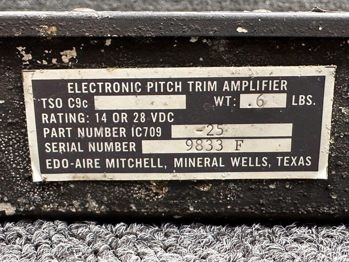Edo-Aire / Mitchell  1C7009-25 Edo-Aire Mitchell Electronic Pitch Trim Amplifier