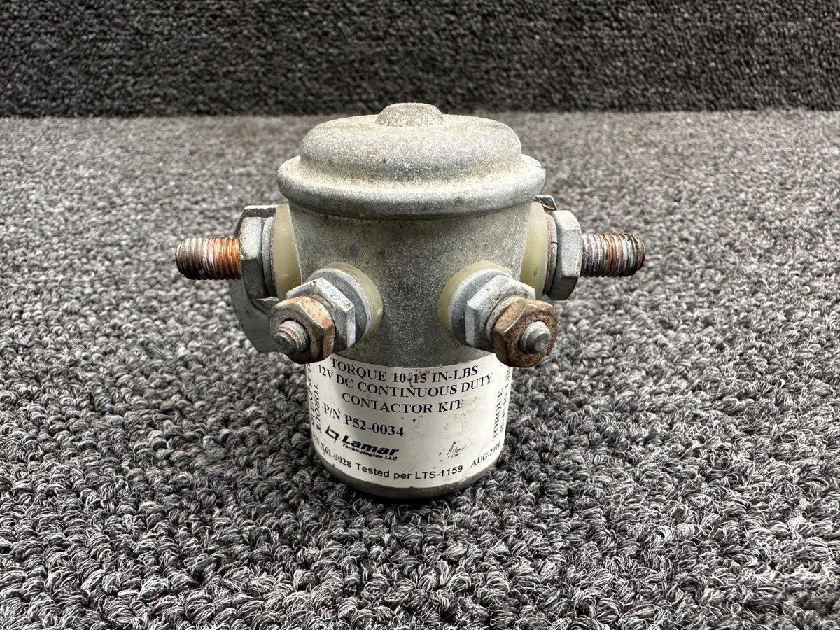 lamar P52-0034 (Alt: X61-0028) Lamar Solenoid Contractor Assembly (Volts: 12)