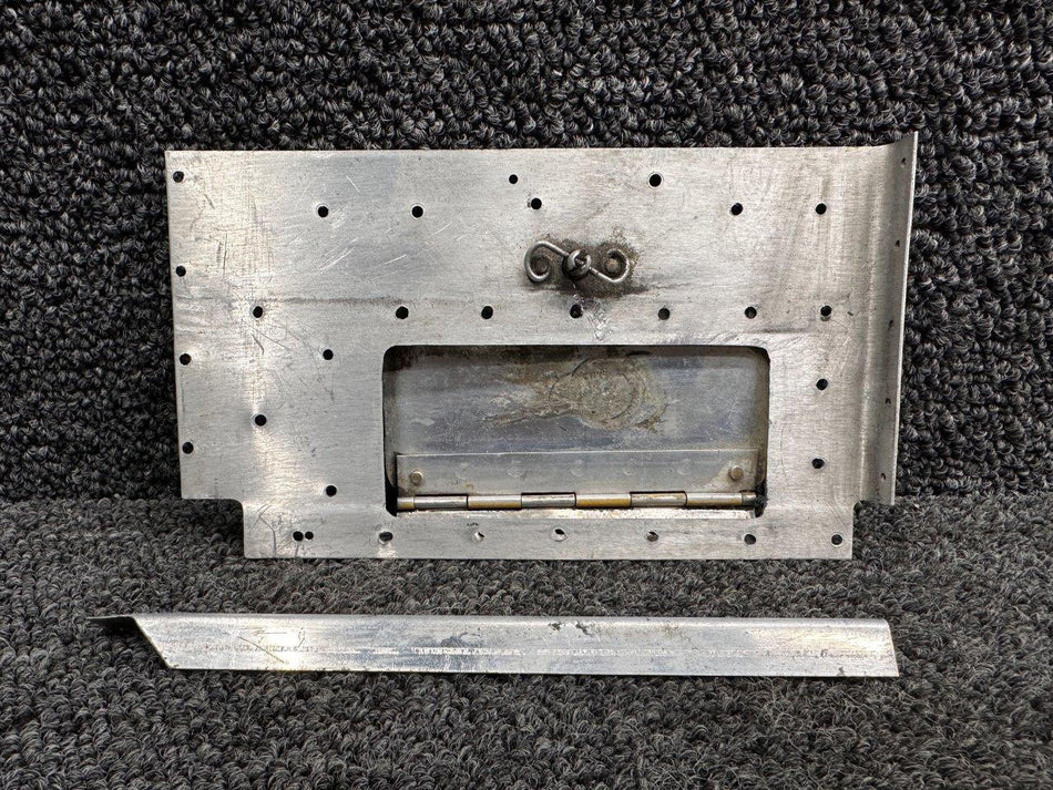 Beechcraft Parts 002-410027-21, 180966 Beech S35 External Power Receptacle Door & Doubler