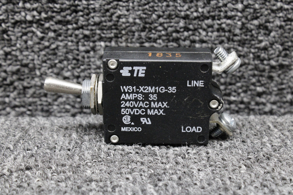 W31-X2M1G-35 TE Breaker Toggle Switch (Volts: 50 or 240) (Amps: 35)