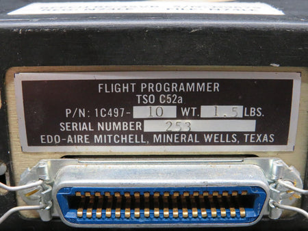 Edo-Aire / Mitchell  1C497-10 Edo-Aire Mitchell Altimatic X Flight Programmer