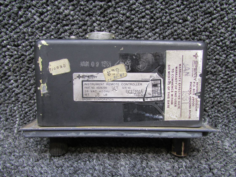 4026206-903 Sperry RI-106 Instrument Remote Controller with Mods (Volts: 26)