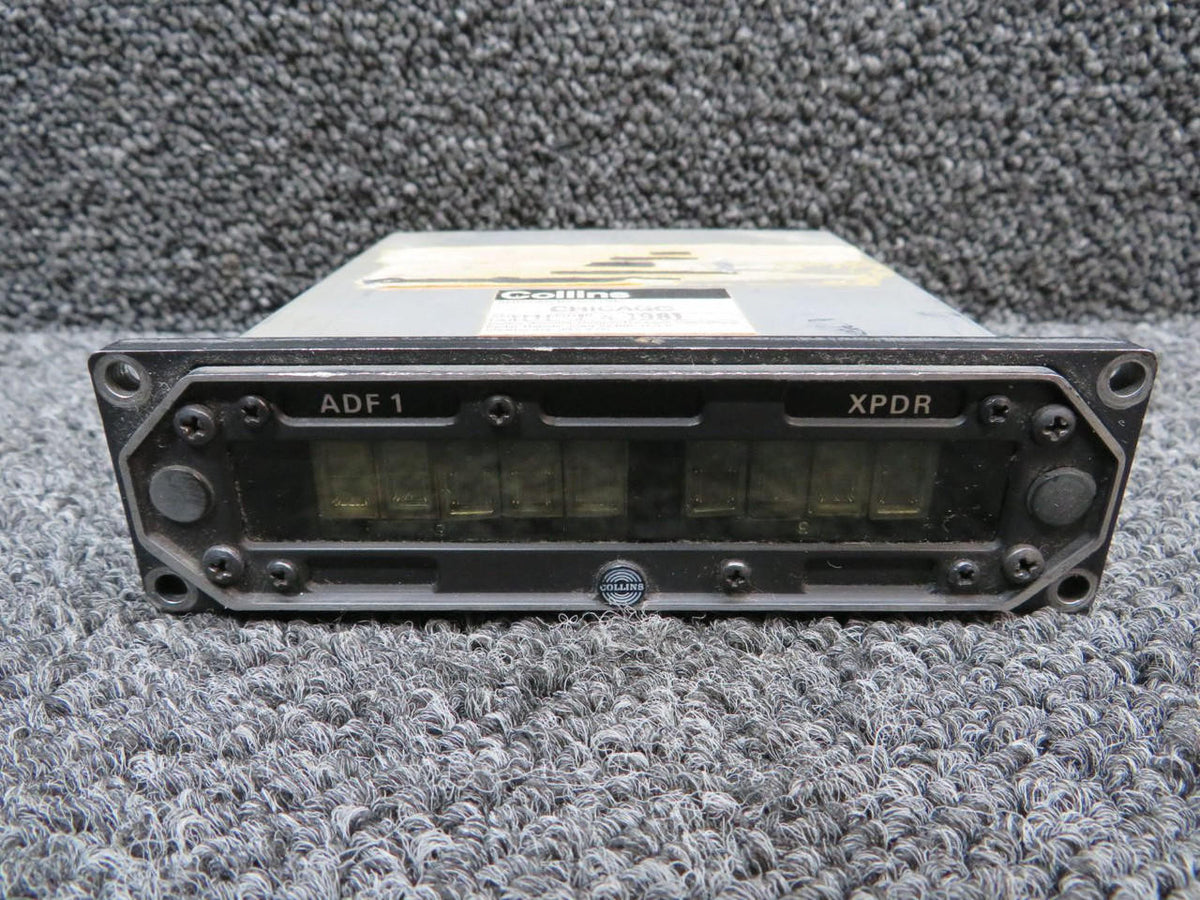 Collins 622-1949-011 Collins 339R-11 Remote Readout Unit (ADF and XPDR Placards)