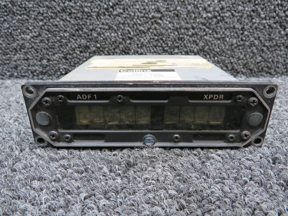 Collins 622-1949-011 Collins 339R-11 Remote Readout Unit (ADF and XPDR Placards)
