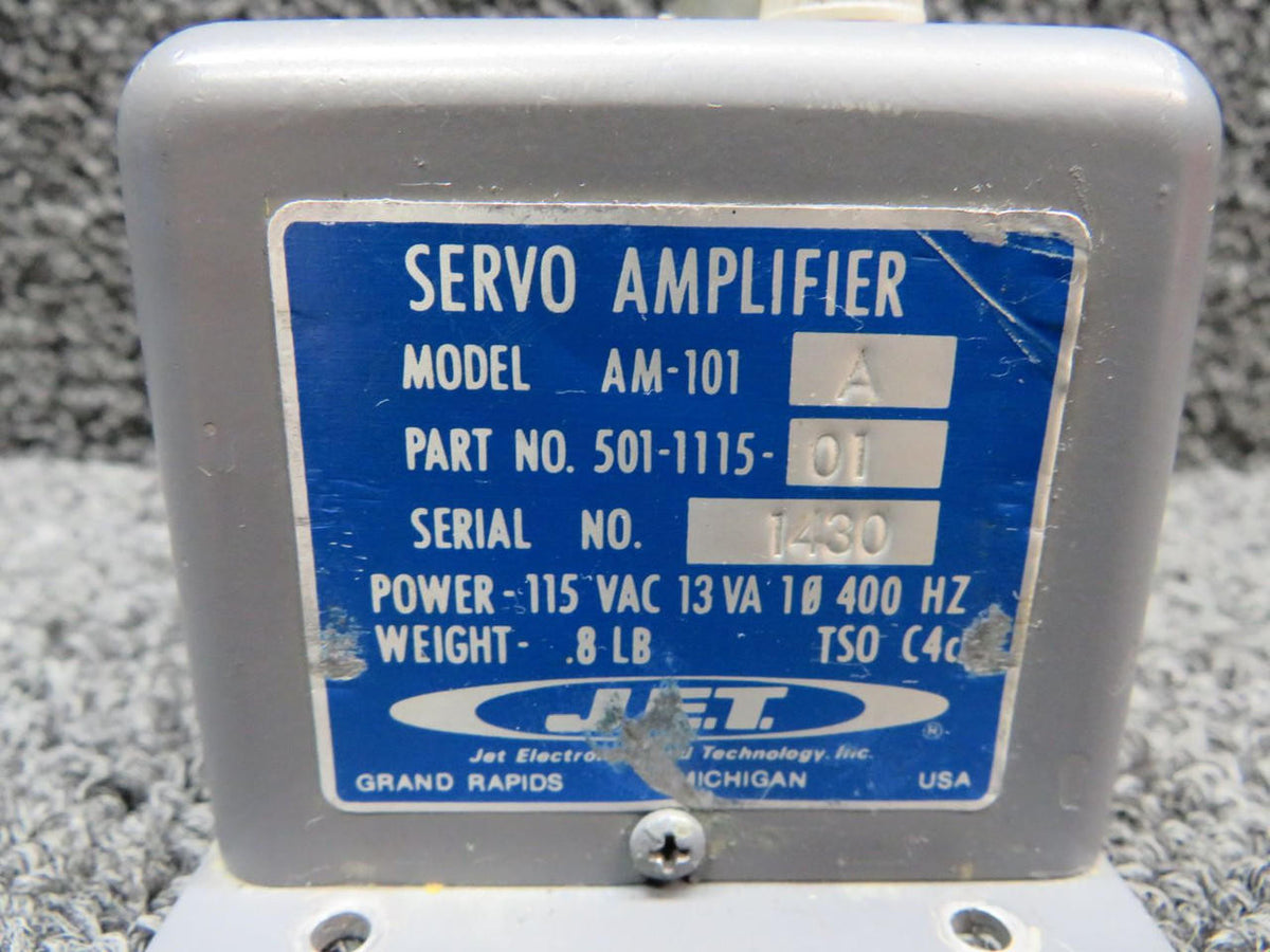 Jet Electronics 501-1115-01 JET Electronics AM-101A Servo Amplifier w Mod (Volts: 13)