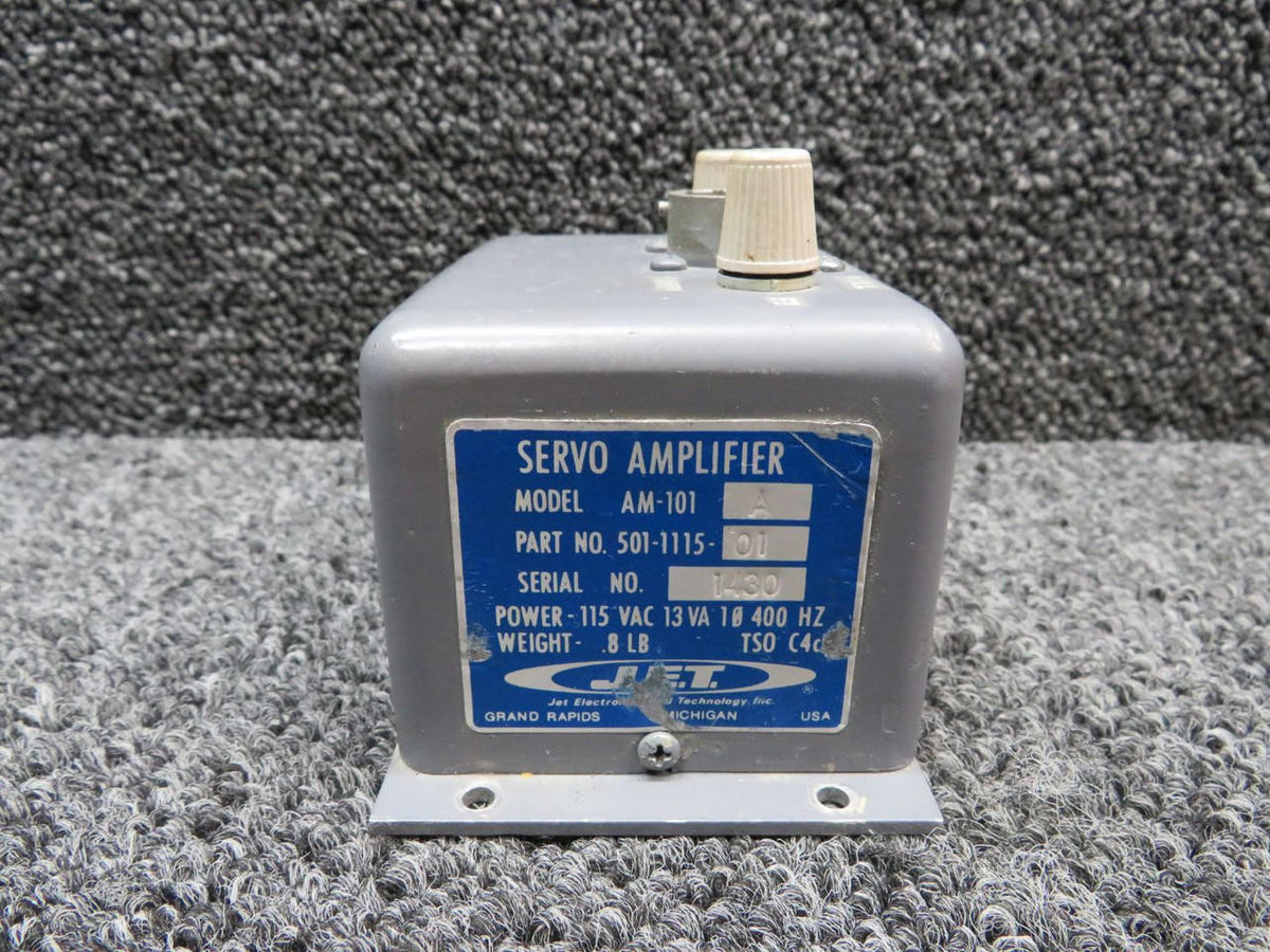 Jet Electronics 501-1115-01 JET Electronics AM-101A Servo Amplifier w Mod (Volts: 13)