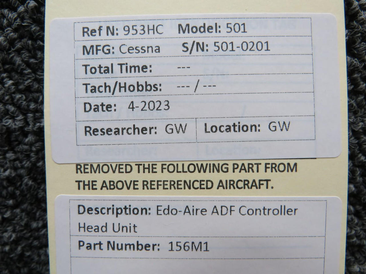 Edo-Aire 156M1 Edo-Aire ADF Controller Head Unit