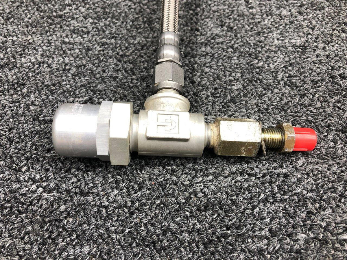 Robinson Helicopter & Airplane Parts D205-31, D321-1 Robinson R44II Fuel Return Hose with Pressure Valve