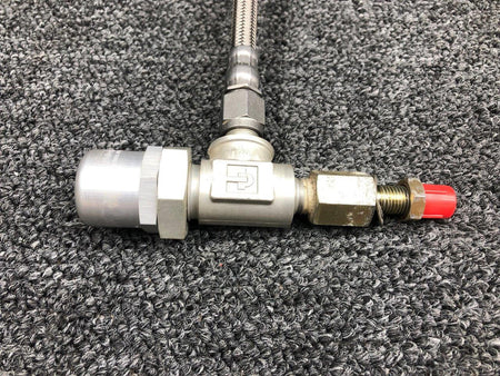 Robinson Helicopter & Airplane Parts D205-31, D321-1 Robinson R44II Fuel Return Hose with Pressure Valve