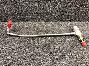 D205-31, D321-1 Robinson R44II Fuel Return Hose with Pressure Valve