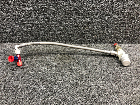 Robinson Helicopter & Airplane Parts D205-31, D321-1 Robinson R44II Fuel Return Hose with Pressure Valve
