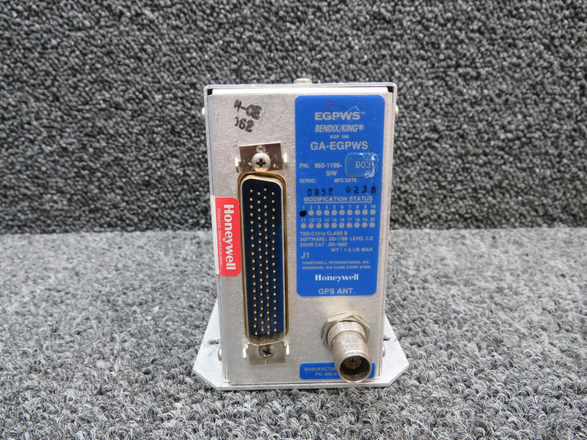 Honeywell 965-1198-003 Honeywell-Bendix King KGP-560 EGPWS Unit w Mod