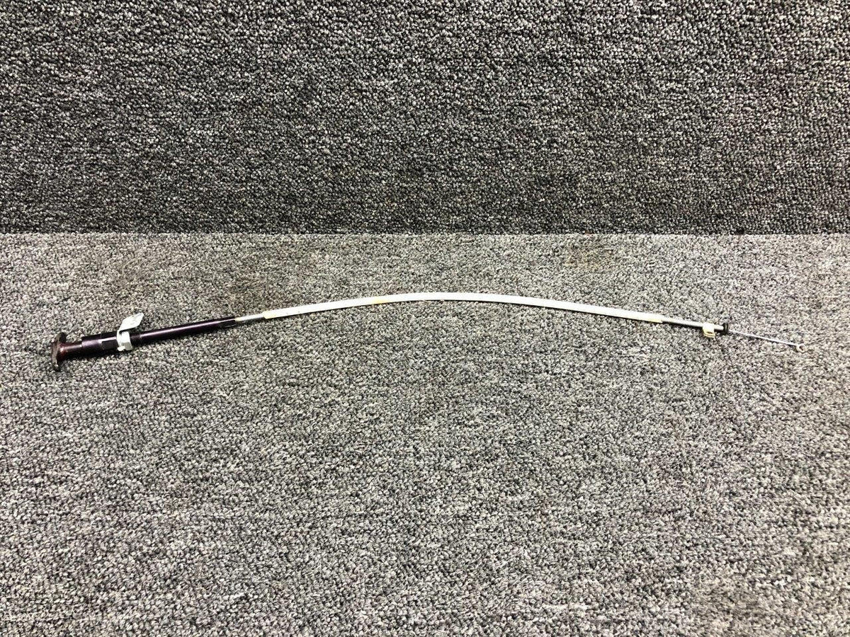 Robinson Helicopter & Airplane Parts C522-5 Robinson R44II Cabin Air Vent Control Cable Assembly (Length: 24-1/4”)