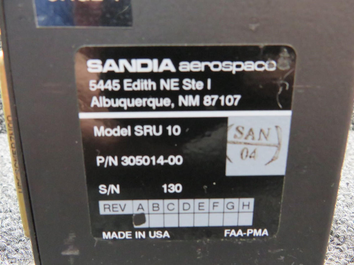 Sandia 305014-00 Sandia SRU-10 Switching Module Assembly w Mods and Modules