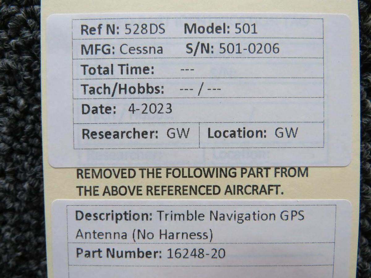 Trimble Navigation 16248-20 Trimble Navigation GPS Antenna (No Harness)