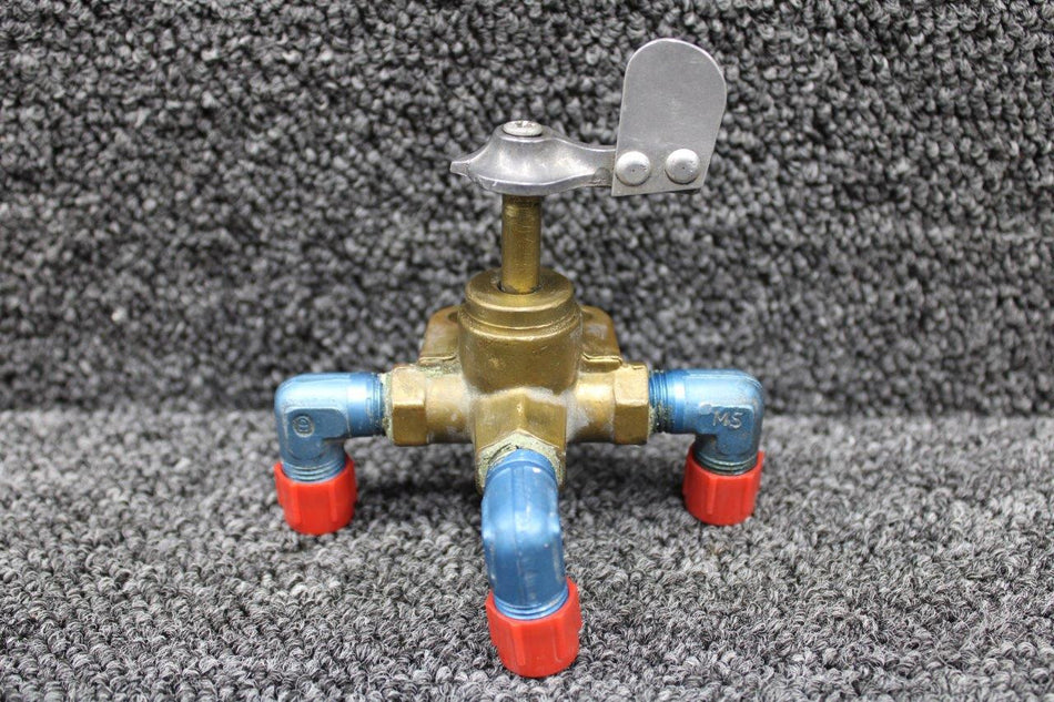 Glasair RG Fuel Selector Valve Assembly with Handle