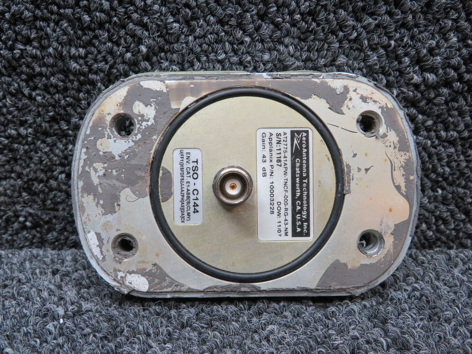 AT2775-41APW-TNCF-000-RG-43-NM AeroAntenna GPS Antenna